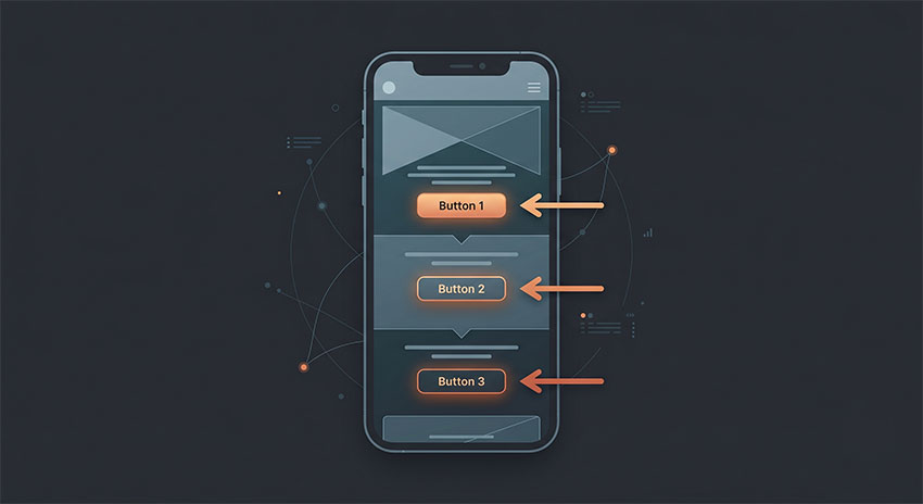 Optimization strategies for link in bio pages including microcopy, layout and conversion improvements